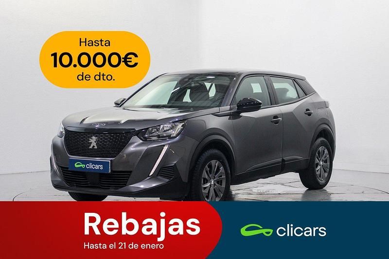 Gris / plata Usado 2022 Peugeot 2008 Active SUV | 15.490 € (Super precio) - Imagen 1/4
