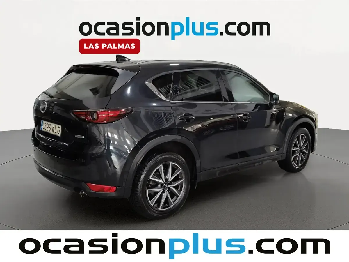 Usado Mazda CX-5 150 CV (110 kW) 2018 Negro SUV