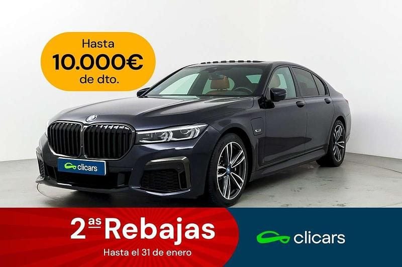 Negro Usado 2022 BMW 745e Berlina | 50.890 € (Precio justo) - Imagen 1/4