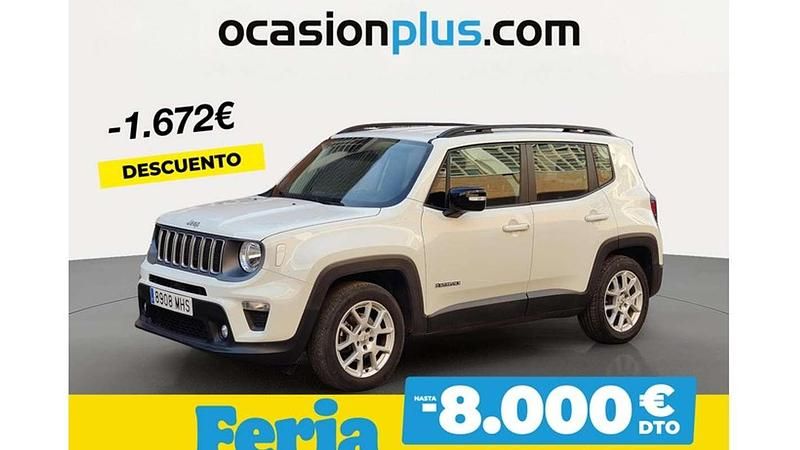 Blanco Usado 2023 Jeep Renegade Limited SUV | 16.728 € (Precio justo) - Imagen 1/4