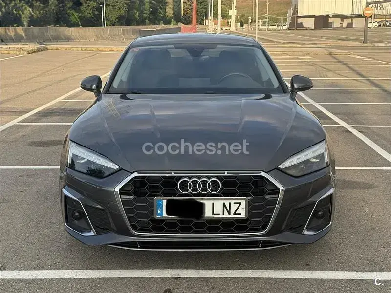 Usado Audi A5 Sportback S-Line 163 CV (119 kW) 2021 Gris / plata Utilitario