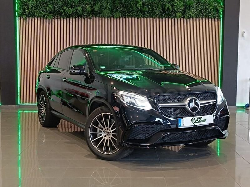 Usado Mercedes GLE63 AMG 557 CV (409 kW) 2017 Negro Coupe