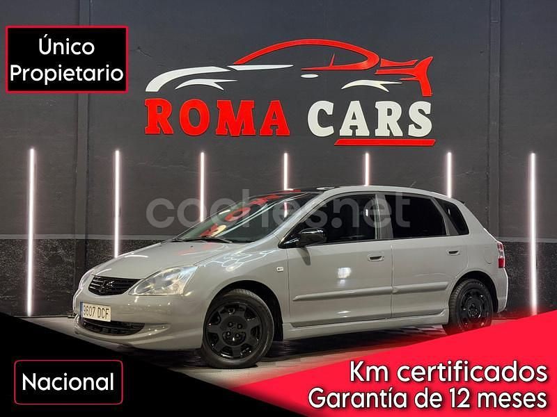 Usado Honda Civic S 100 CV (73 kW) 2004 Gris / plata Berlina