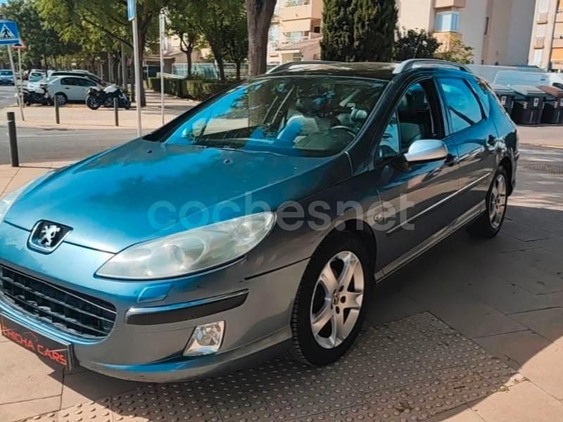 Azul Usado 2005 Peugeot 407 Berlina | 2950 € (Buen precio) - Imagen 1/4