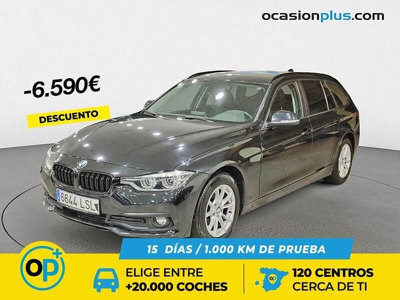Negro Usado 2018 BMW 320 Familiar | 19.690 € (Super precio) - Imagen 1/4