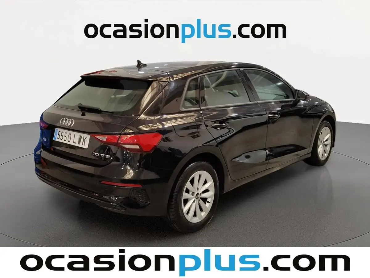 Usado Audi A3 Sportback 110 CV (80 kW) 2022 Negro Utilitario