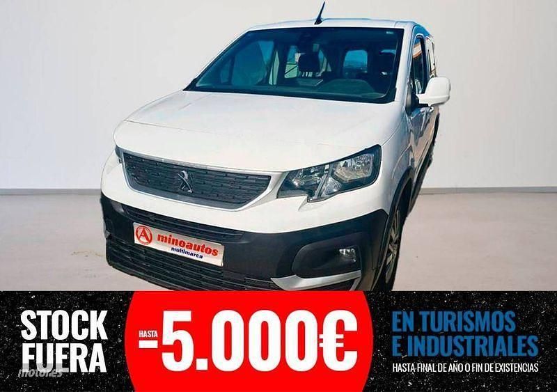 Blanco Usado 2020 Peugeot Rifter Active Monovolumen | 13.990 € (Precio justo) - Imagen 1/2
