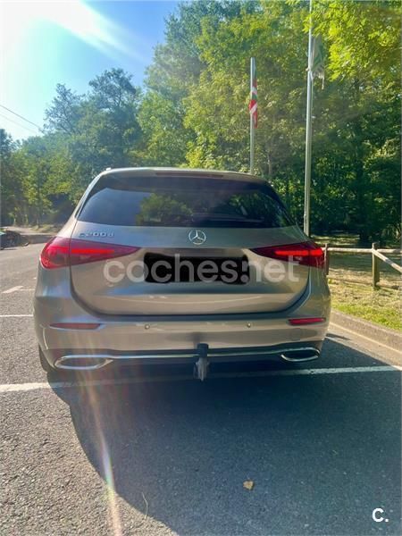 Usado Mercedes C200 163 CV (119 kW) 2022 Beige Familiar