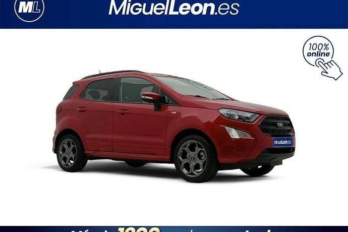Usado Ford Ecosport ST-Line 126 CV (92 kW) 2022 Rojo SUV