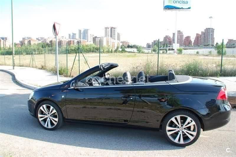 Negro Usado 2009 VW Eos Individual Descapotable | 7200 € (Super precio) - Imagen 1/4