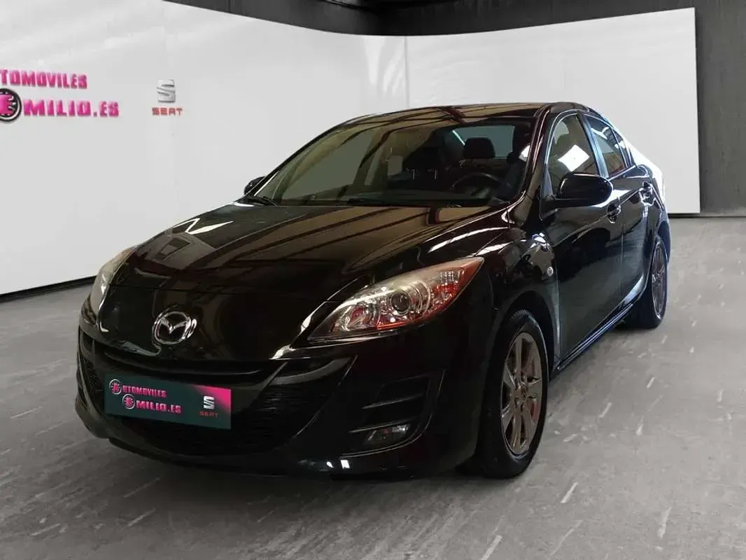 Usado Mazda 3 Active 105 CV (77 kW) 2010 Negro Utilitario