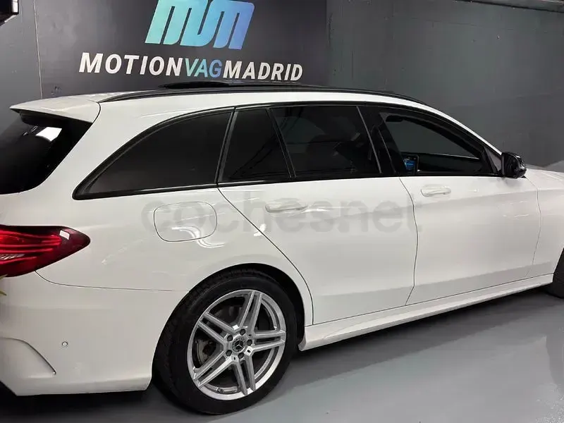 Usado Mercedes C200 184 CV (135 kW) 2019 Blanco Familiar