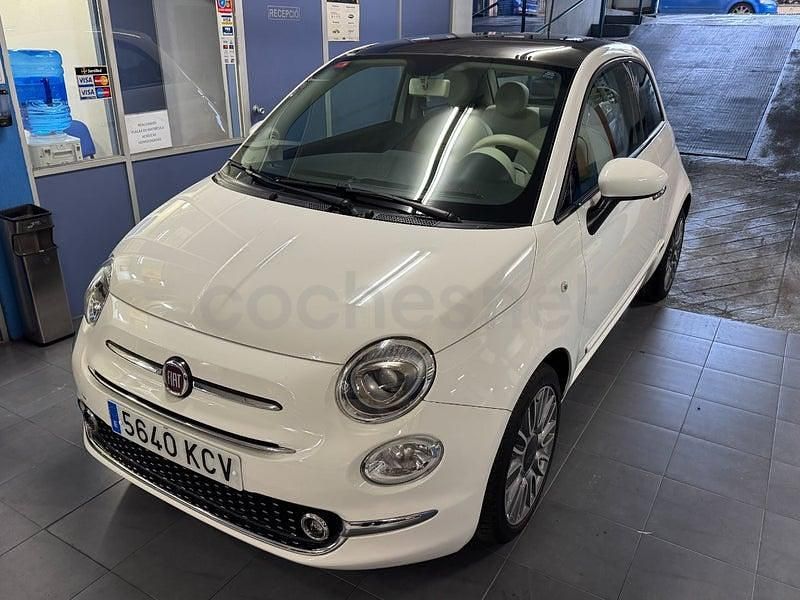 Usado Fiat 500 Lounge 69 CV (50 kW) 2017 Beige Berlina