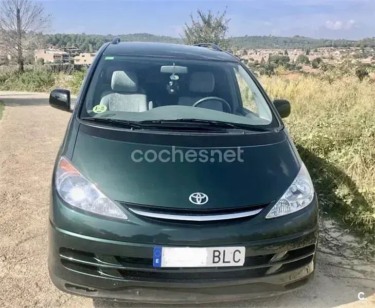Usado Toyota Previa Luna 156 CV (114 kW) 2001 Verde Monovolumen