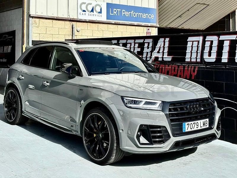 Usado Audi SQ5 354 CV (260 kW) 2018 Gris / plata SUV