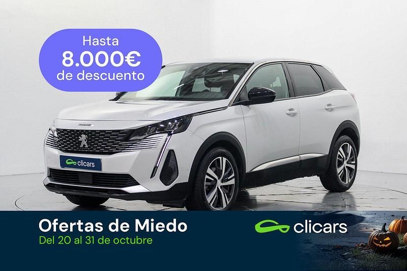 Blanco Usado 2022 Peugeot 3008 Allure SUV | 19.490 € (Un poco caro) - Imagen 1/4