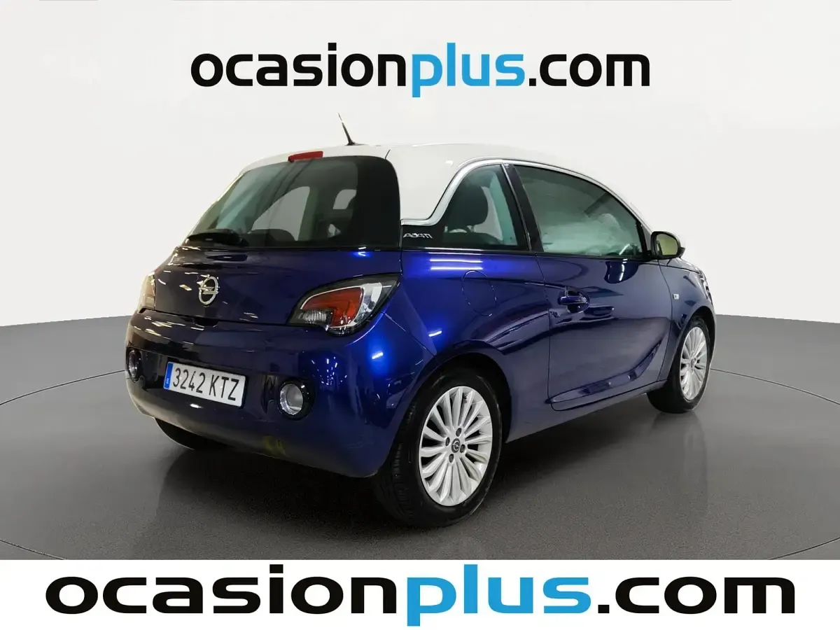 Usado Opel Adam Glam 87 CV (63 kW) 2019 Azul Utilitario