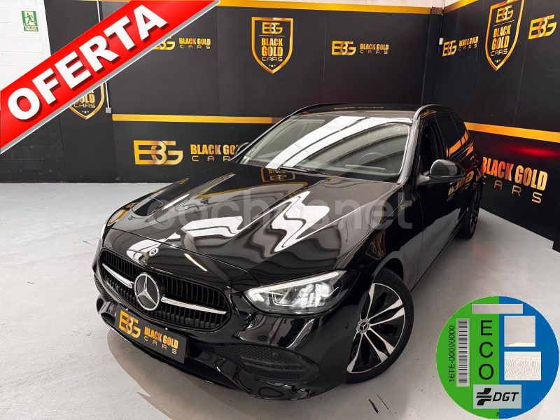 Negro Usado 2023 Mercedes C200 Familiar | 34.990 € (Buen precio) - Imagen 1/4