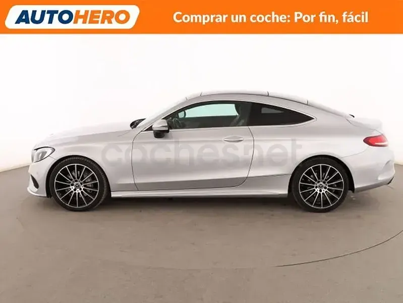 Usado Mercedes C220 194 CV (142 kW) 2018 Gris / plata Coupe
