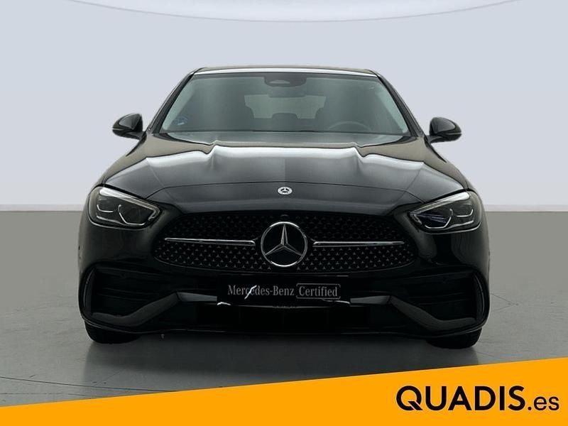 Usado Mercedes C300e AMG line 313 CV (230 kW) 2024 Negro Berlina