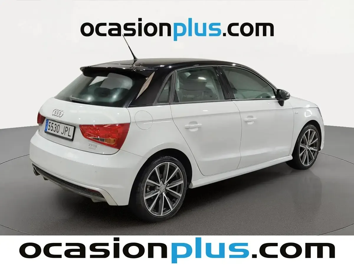 Usado Audi A1 Sportback S-Line 95 CV (69 kW) 2016 Blanco Utilitario