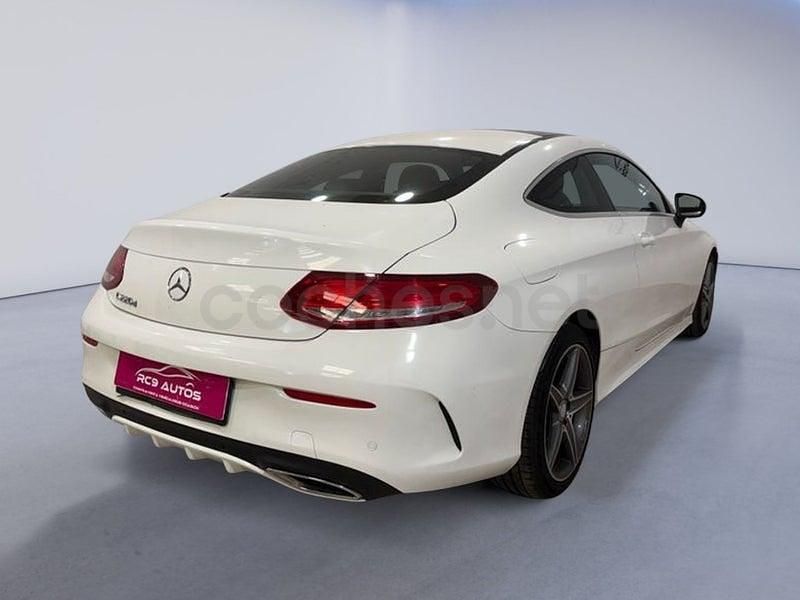 Usado Mercedes C220 170 CV (125 kW) 2017 Blanco Coupe