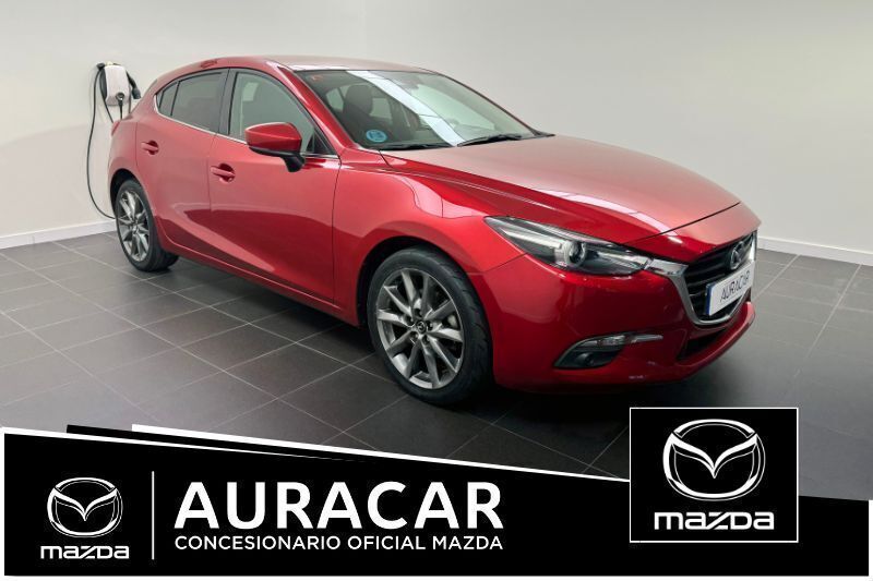 Usado Mazda 3 Edition 105 CV (77 kW) 2018 Rojo Berlina