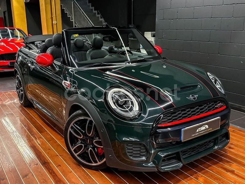 Verde Usado 2017 Mini John Cooper Works Cabriolet Descapotable | 25.900 € (Precio justo) - Imagen 1/4