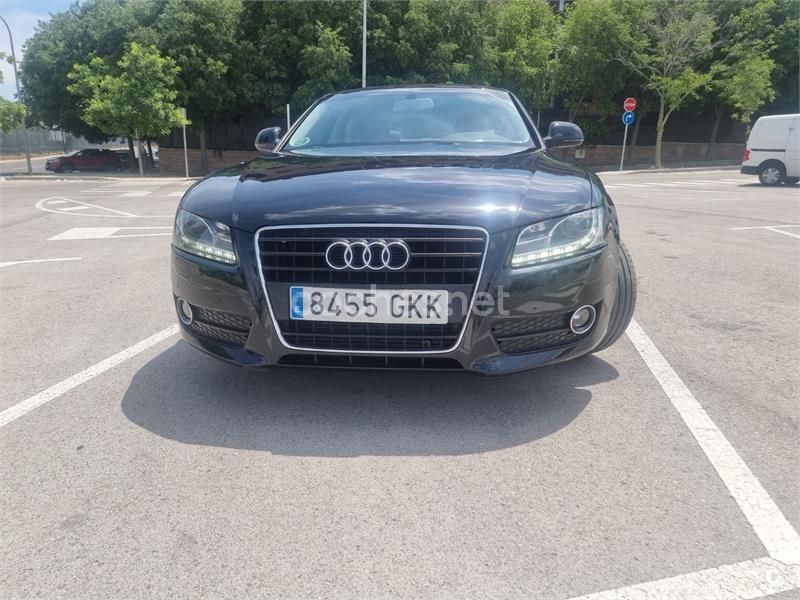 Usado Audi A5 180 CV (132 kW) 2009 Negro Coupe