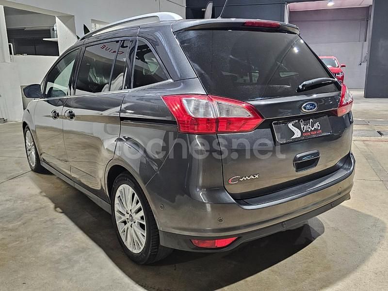Usado Ford Grand C-Max Titanium 150 CV (110 kW) 2015 Gris / plata Monovolumen