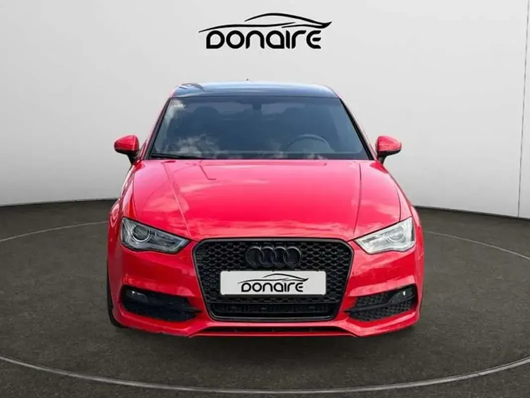 Brugt Audi A3 S-Line 150 HK (110 kW) 2015 Rød Sedan