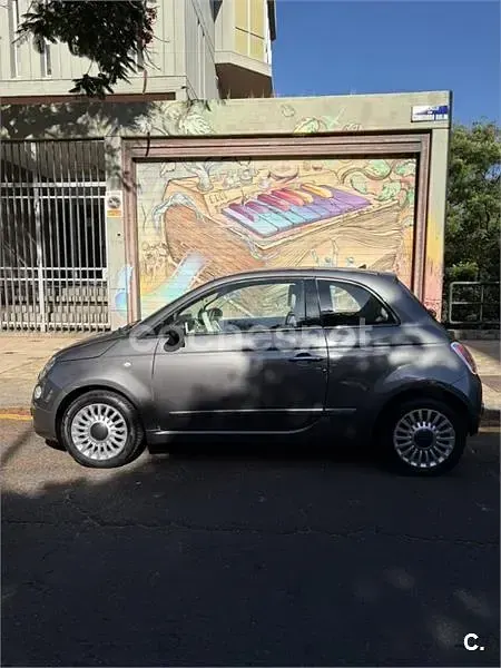 Usado Fiat 500 Lounge 69 CV (50 kW) 2014 Gris / plata Berlina