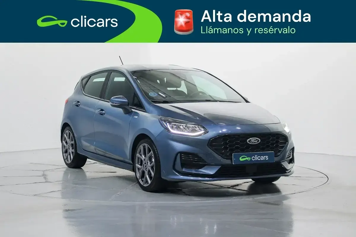 Occasion Ford Fiesta ST-Line 125 PK (91 kW) 2023 Blauw Hatchback