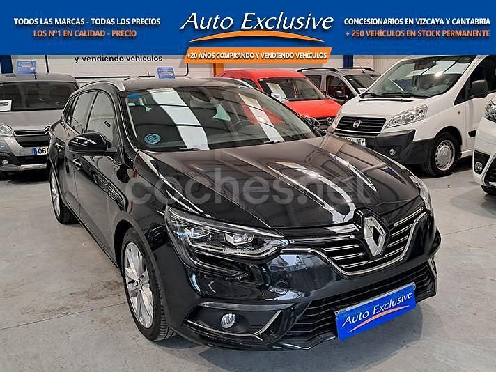 Negro Usado 2017 Renault Mégane GrandTour Zen Familiar | 10.990 € (Precio justo) - Imagen 1/4