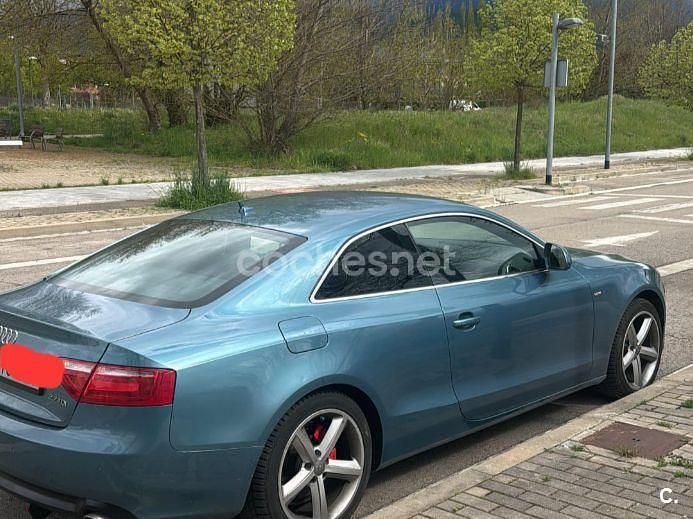 Azul Usado 2008 Audi A5 Coupe | 10.700 € (Un poco caro) - Imagen 1/3