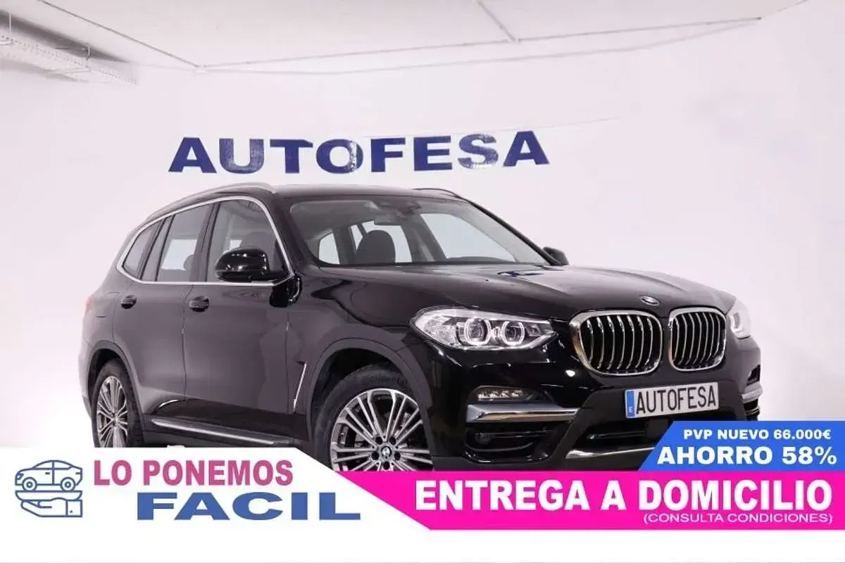 Usado BMW X3 Luxury Line 184 CV (135 kW) 2020 Negro SUV
