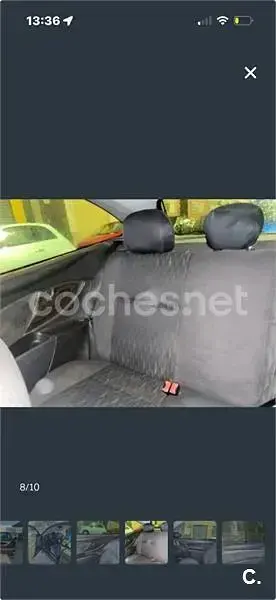 Usado Ford Focus Trend 100 CV (73 kW) 2001 Negro Berlina