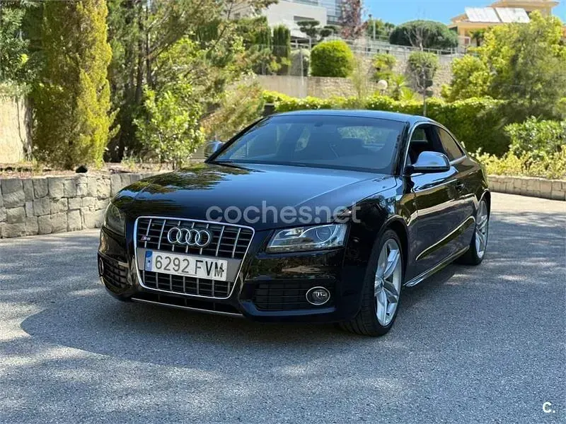 Usado Audi S5 354 CV (260 kW) 2007 Negro Coupe