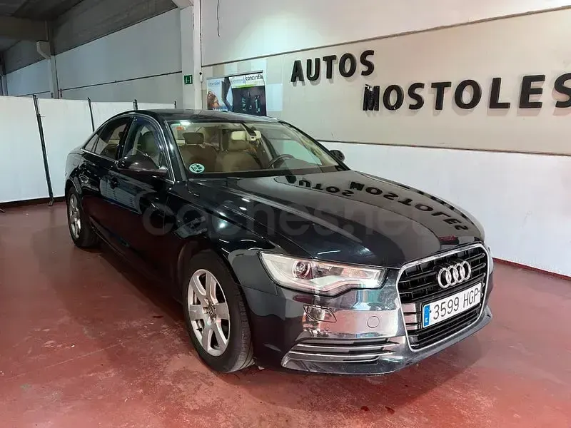 Usado Audi A6 177 CV (130 kW) 2011 Negro Berlina