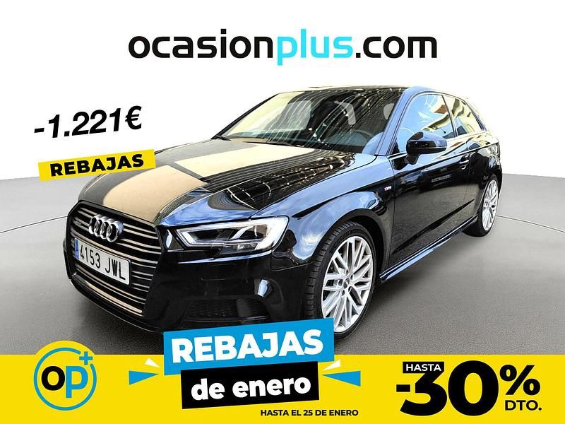 Negro Usado 2017 Audi A3 S-Line Utilitario | 16.490 € (Buen precio) - Imagen 1/4