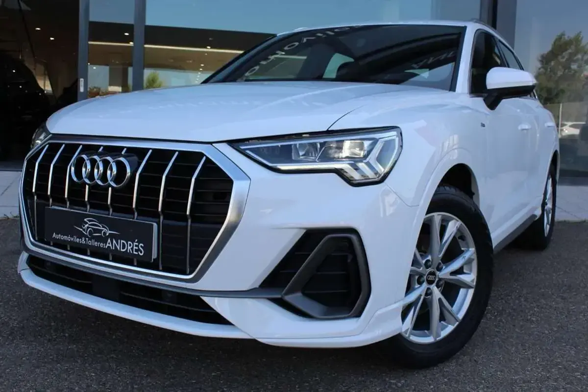 Usado Audi Q3 S-Line 150 CV (110 kW) 2022 Blanco SUV