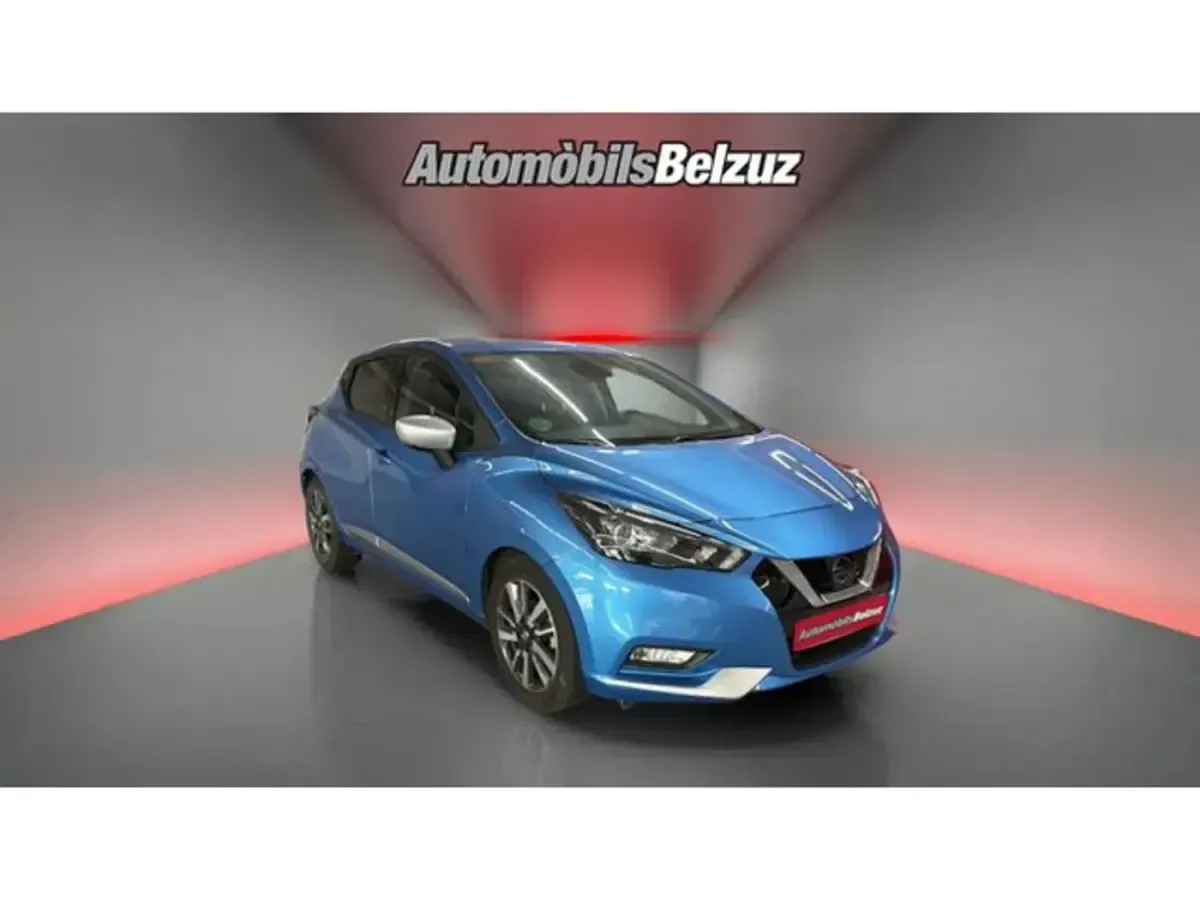 Usado Nissan Micra 92 CV (67 kW) 2021 Azul Utilitario