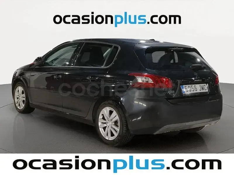 Usado Peugeot 308 Style 131 CV (96 kW) 2016 Negro Berlina