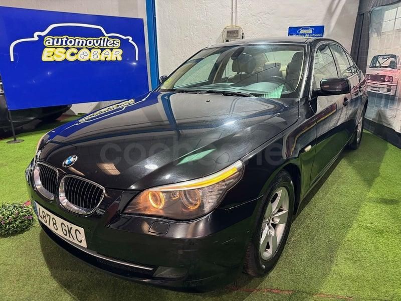 Usado BMW 525 Comfort Edition 197 CV (144 kW) 2009 Negro Berlina