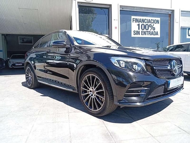 Negro Usado 2018 Mercedes GLC250 Coupe | 38.990 € (Precio justo) - Imagen 1/4