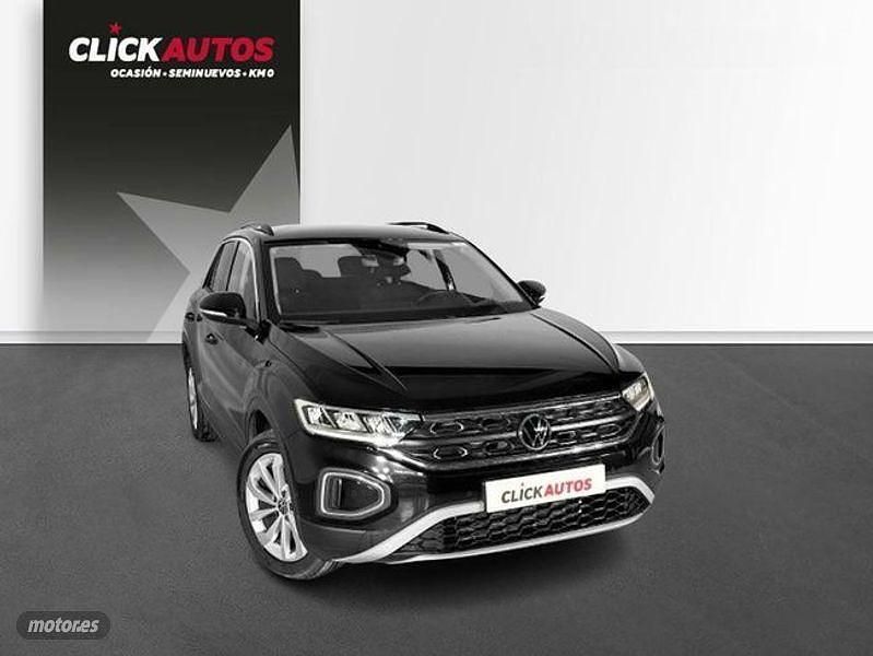 Usado VW T-Roc Life 110 CV (80 kW) 2022 Negro SUV
