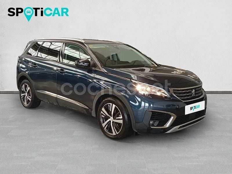 Azul Usado 2018 Peugeot 5008 Allure SUV | 16.995 € (Buen precio) - Imagen 1/4