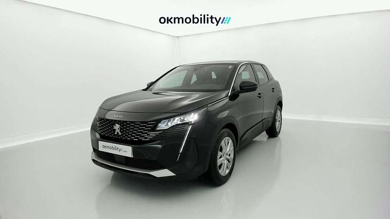 Negro Usado 2022 Peugeot 3008 Access Monovolumen | 16.425 € (Buen precio) - Imagen 1/4