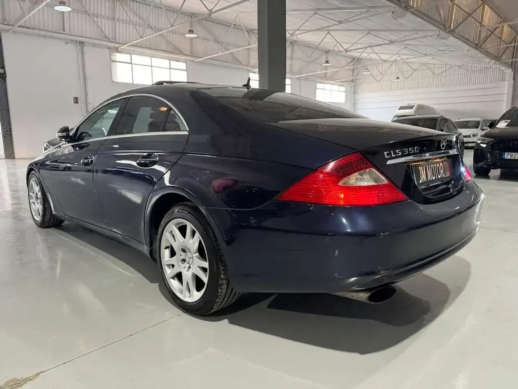 Usado Mercedes CLS350 292 CV (214 kW) 2007 Azul Coupe