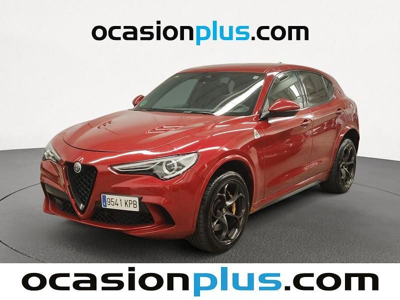 Rojo Usado 2018 Alfa Romeo Stelvio Quadrifoglio SUV | 42.000 € (Un poco caro) - Imagen 1/4